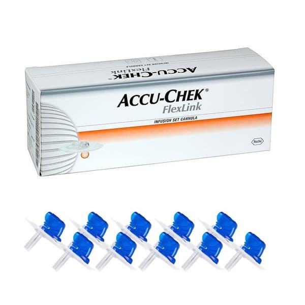 Accu-Chek FlexLink Infusion Set Needles (8mm, 10 Pack)