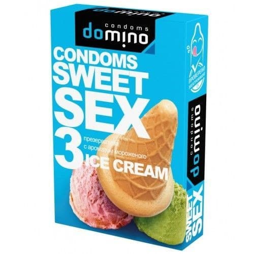 Domino Sweet Sex Ice Cream Condoms