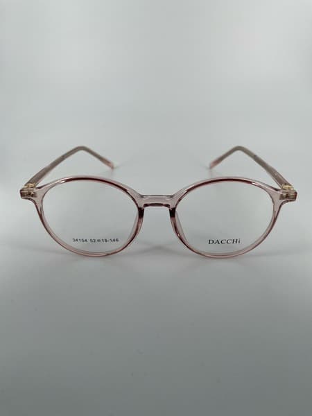 Dacchi D34154 Clear Round Plastic Women's Eyeglass Frames
