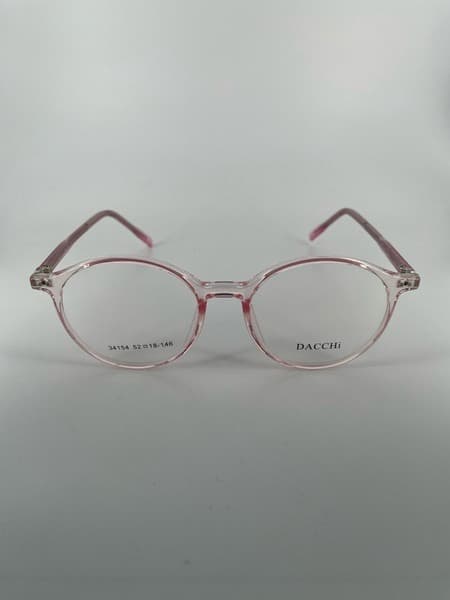 Dacchi D34154 Clear Round Plastic Women's Eyeglass Frames