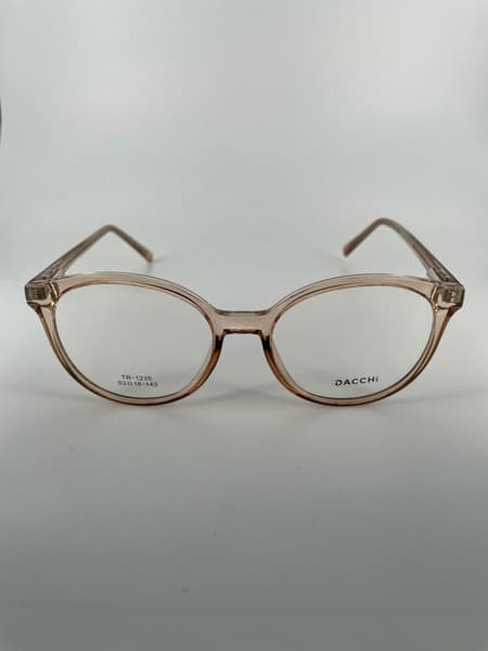 Dacchi D1235 Women's Round Plastic Eyeglass Frames