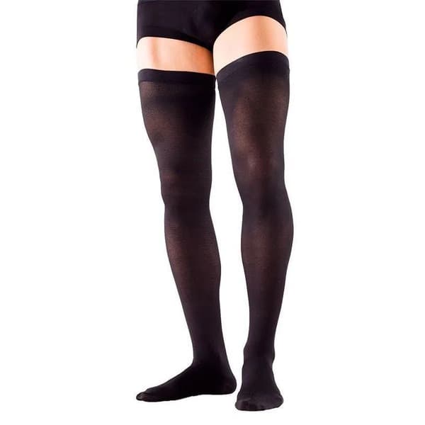 Black Compression Stockings, 20-30 mmHg: M-Lotos Brand