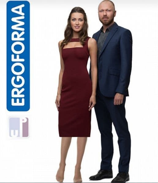 Ergoforma Black Compression Stockings (Class 1)