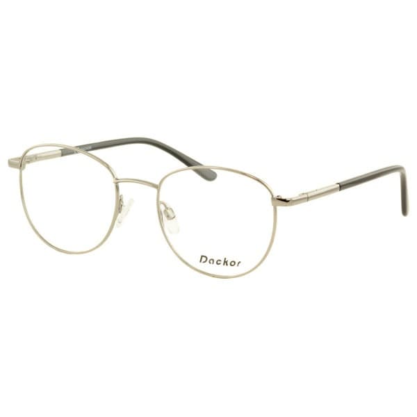 Dackor 031 Silver Eyeglass Frames