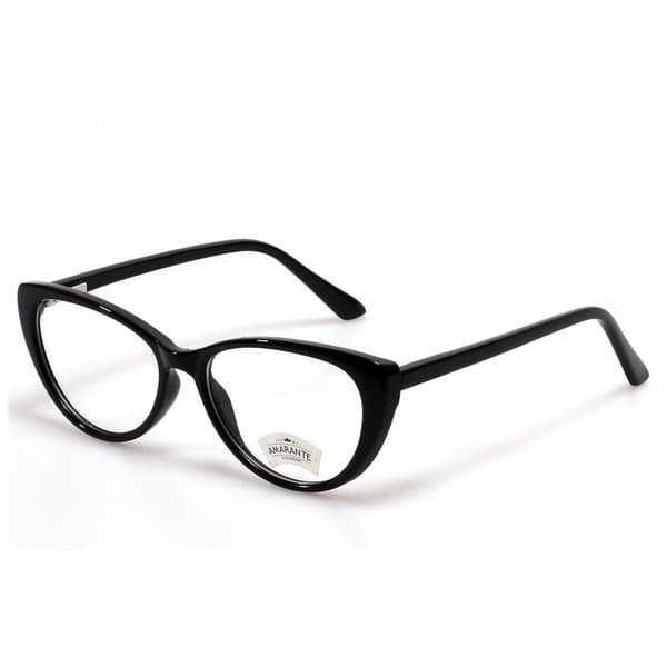 Women's Black Butterfly/Dragonfly Plastic Rimmed Eyeglasses - Jlur Optic 02023500