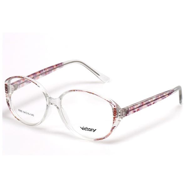 Women's Oval Clear Plastic Rimmed Eyeglass Frames - Jlur Optic 02019321