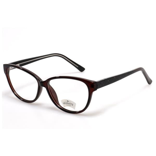 Women's Brown Butterfly/Dragonfly Plastic Rimmed Eyeglass Frames - Jlur Optic 02023497