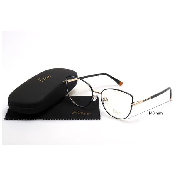 Black Metal Butterfly/Dragonfly Women's Rimmed Eyeglass Frames - Jlur Optic 02022727