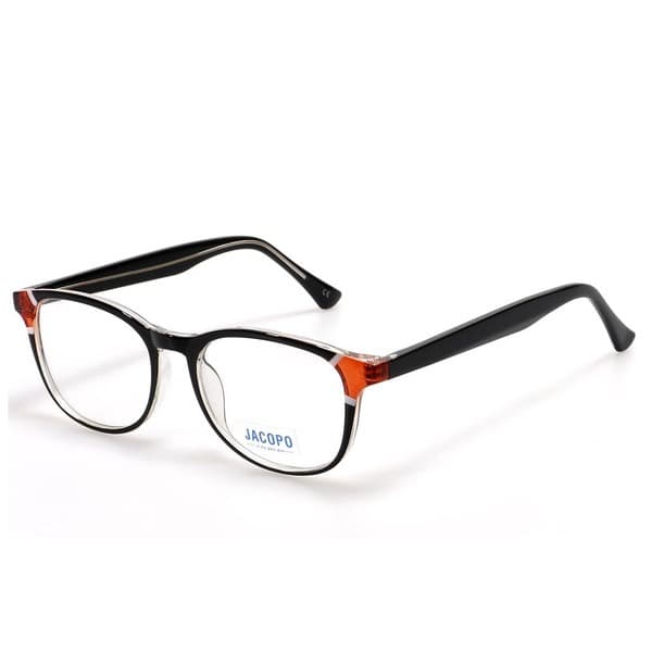 Women's Brown Oval Plastic Eyeglass Frames - Jlur Optic 02023914