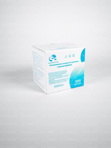 Sterile 21G x 0.8mm x 38mm Injection Needles (100 Pack)