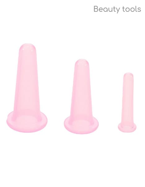Silicone Face Cupping Set: 3 Sizes