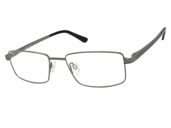 Men's Glory 090 Gunmetal Combination Eyeglass Frames