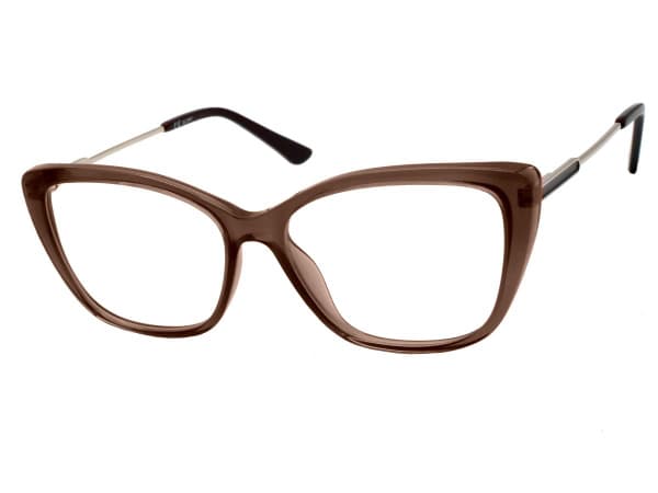 Women's Glory 210 Brown Plastic Eyeglass Frames
