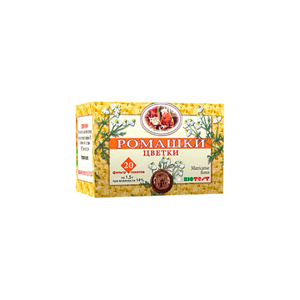Chamomile flowers, large size 1.5g
