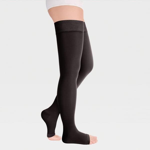 Idealista Black Compression Stockings, 20-30 mmHg, 2 Pack