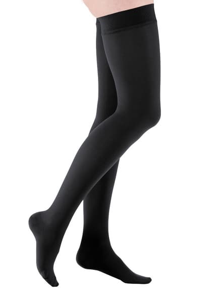 Medi Compression Stockings, Black, Class 1