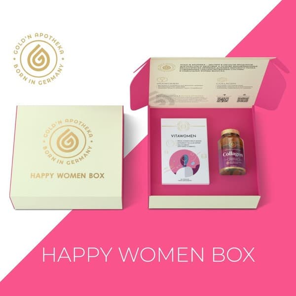 Goldn Apotheka Women's Health Supplement Box