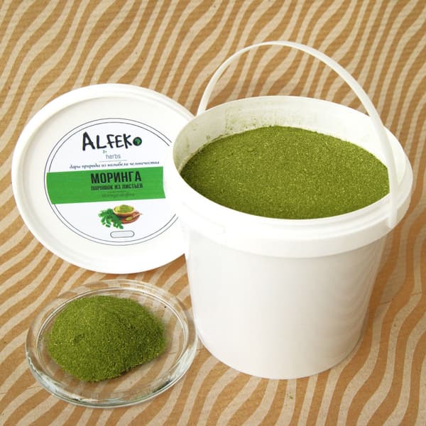 Moringa Powder: 400g Antioxidant-Rich Dried Leaves