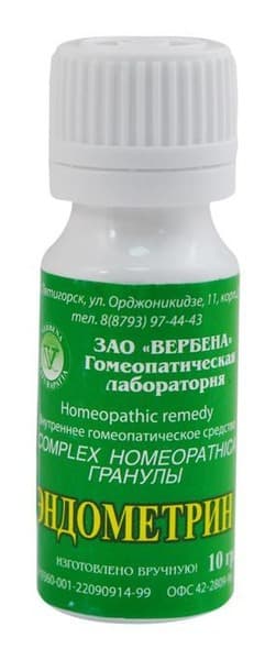 Endometrin & Verbena 10g: Herbal Remedy for Women's Health