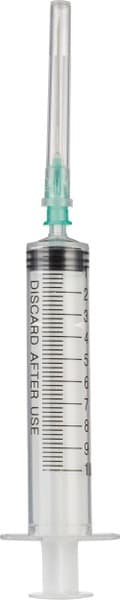 Sterile 10ml 21G Three-Component Syringes (Jinlong, 50/box)
