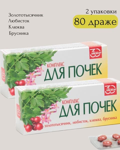 Kidney Support Supplement: 80 Tablets