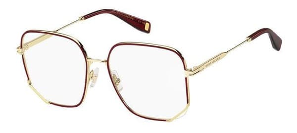 Marc Jacobs MJ1041 NOA Burgundy Rectangular Metal Women's Eyeglasses