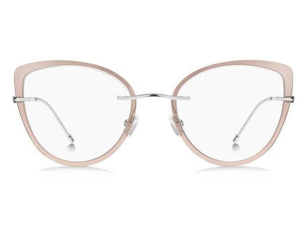 Hugo Boss BOSS 1399 9FZ Pink Cat Eye Metal Women's Eyeglasses
