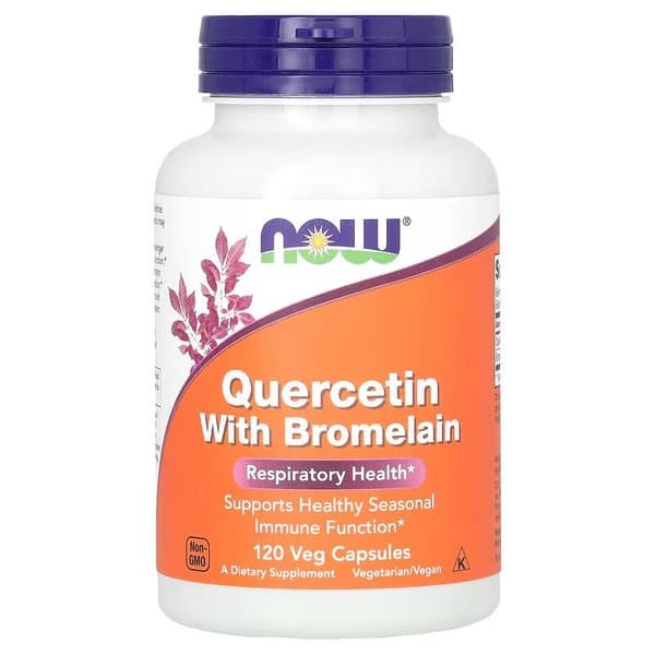 Quercetin & Bromelain 950mg Capsules - 120 Count