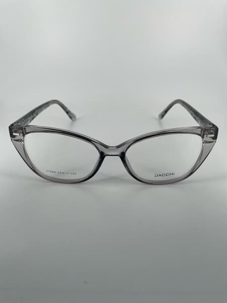 Women's Clear Plastic Dacchi D37688 Eyeglass Frames