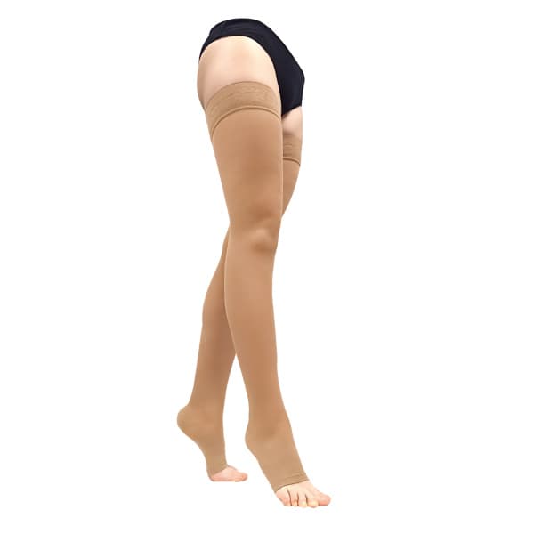 Compression Stockings ORTO Light Beige, Class 2, 1 Pair