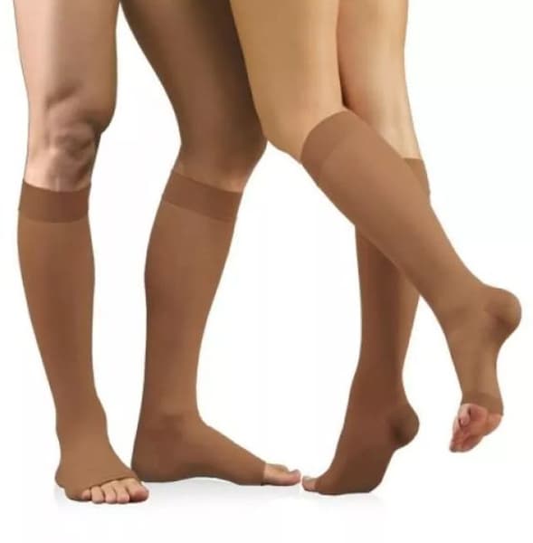 Tonus Elast 0408 Lux Caramel Compression Socks - 20-30 mmHg, 1 Pair