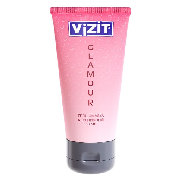 Strawberry VIZIT Glamour Pleasure Gel 50ml