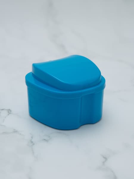 Dental Case: Plastic, Universal Storage for Dentures, Retainers, & Aligners