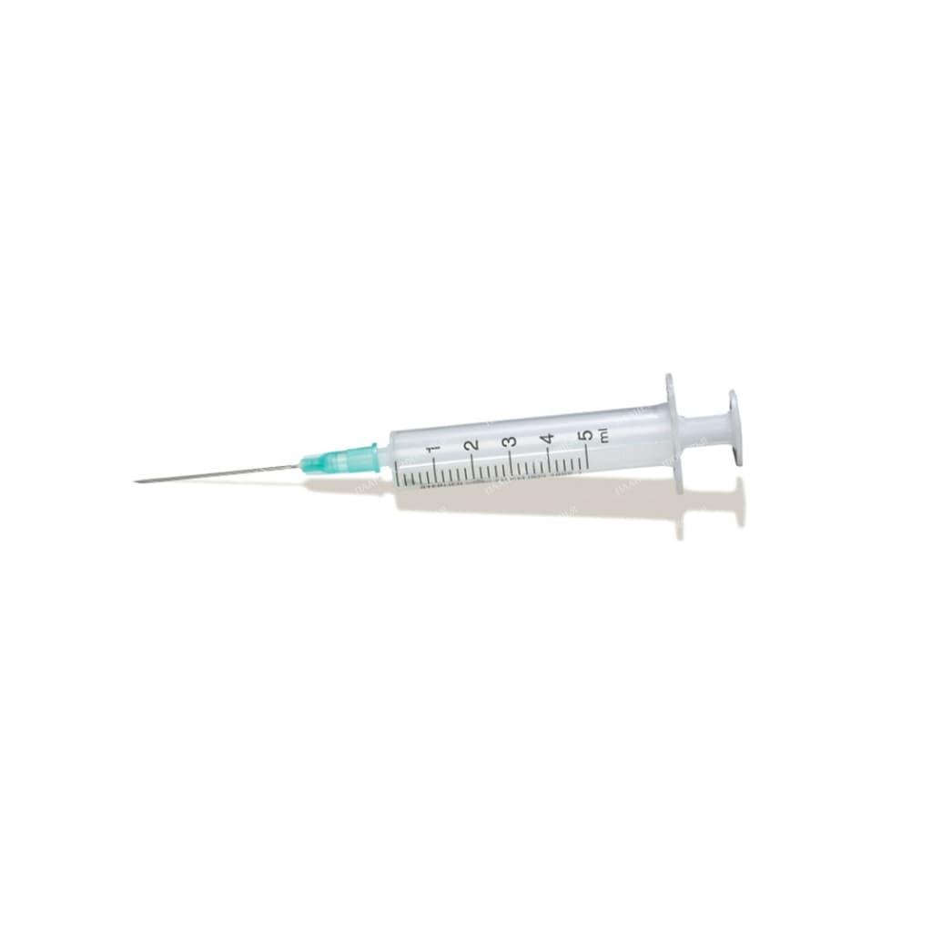 Syringes No. 100 injection single use 5B "Luer"