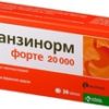 KRKA Panzinorm Forte 20,000, 30 tablets