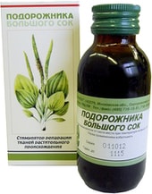 Vifitech Plantain Bolshoi juice, 100 ml.