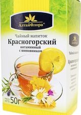 AltaiFlora Krasnogorsk Vitamin with Rose Hips, 20 Pak. 1.5 g each