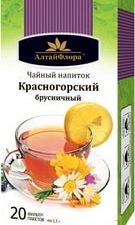 AltaiFlora Krasnogorskiy cowberry, 20 pack. 1.5 g each