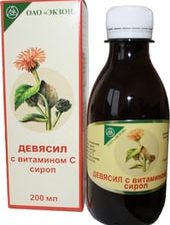 Exon Elecampane Syrup with Vitamin C, 200 ml.