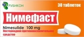 Rubicon Nimefast, 100 mg, 30 tablets