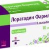 Farmland Loratadin-Farmland, 10 mg, 10 tab.