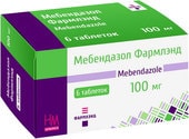 Farmland Mebendazole, 100 mg, 6 tablets