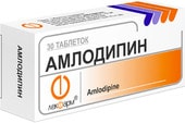 Lekpharm Amlodipine, 10 mg, 30 tablets.