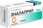 Lekpharm Enalapril, 10 mg, 30 tablets