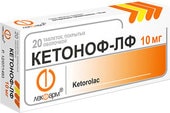 Lekpharm Ketonof-Lf, 10 mg, 20 tablets