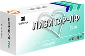 Lekpharm Lizitar-Lf, 20 mg, 30 tablets