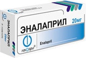 Lekpharm Enalapril, 20 mg, 60 tablets