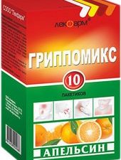 Lekpharm Flupomiks powder Orange, 10 Pak. 10 g each