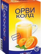 Lekpharm ORVIKold powder orange, 10 Pak. 10 g each