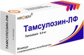 Lekpharm Tamsulosin-Lf, 0.4 mg, 30 caps.